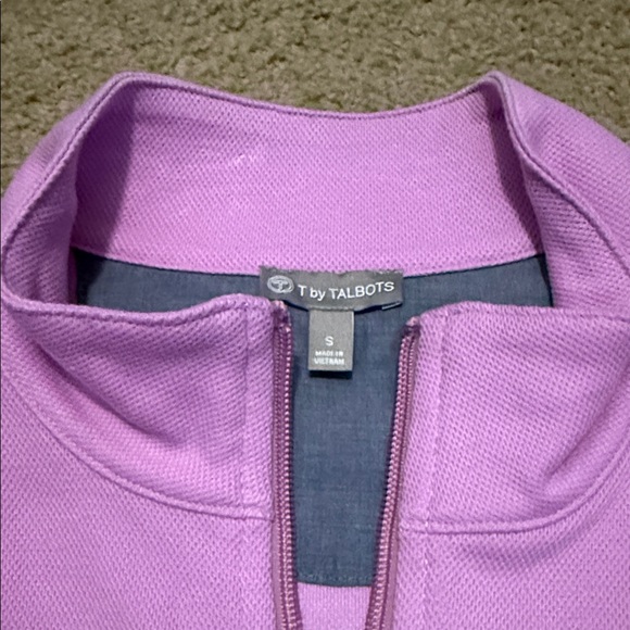 Talbots Light Purple Zip-Up Jacket - Picture 2 of 7